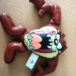 Vintage 1995 Looney Tunes Warner Broa Tasmanian devil Vinyl plush